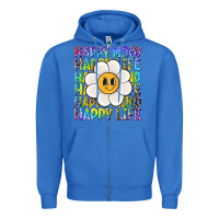 True Royal happy mind happy life Zipper Hoodie - NancyCooperArtShop