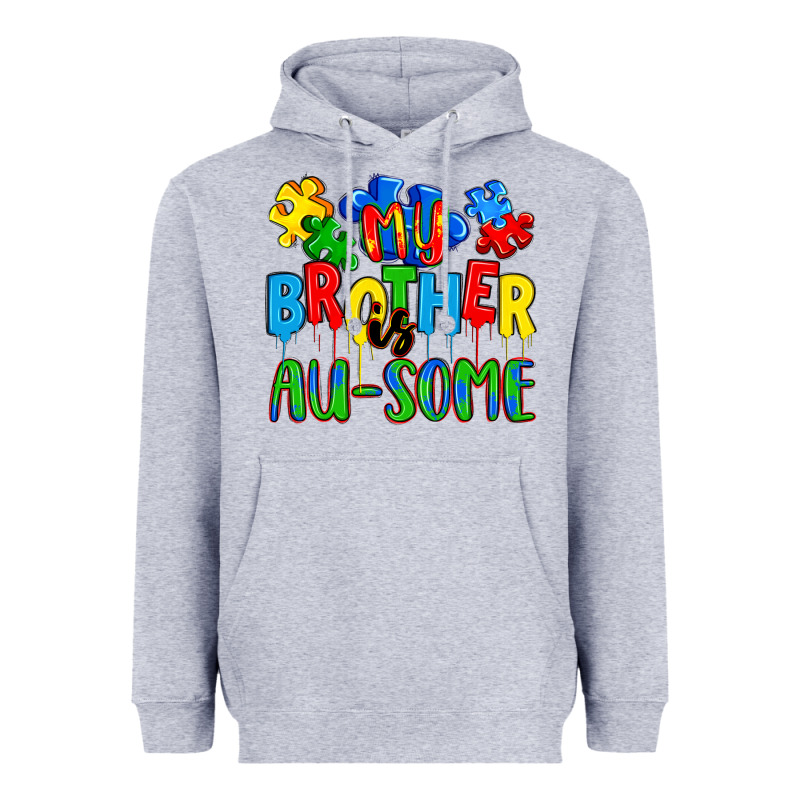 My Brother Is Au Some A Heavyweight Hoodie by Artiststas | Teevron