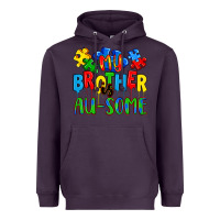 Plum my brother is au some a Heavyweight Hoodie - Artiststas