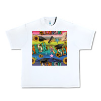 White graduation seamless pattern Urban Heavy Tee - BundleAndBundleShop