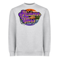 Heather Grey autumn vibes Heavyweight Sweatshirt - JahusDesignShop