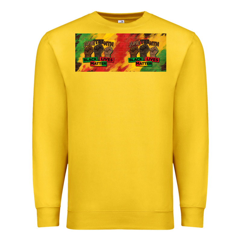 Juneteenth Black Lives Matter 15 Oz Mug Premium Sweatshirt by BarkalooDesign | Teevron