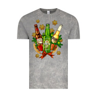 Cloud Rock beer bottle party set for christmas Vintage Tee - AdoDesignShop
