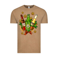 Beer Bottle Party Set For Christmas Vintage Tee | Teevron