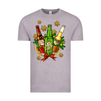 Vintage Zinc beer bottle party set for christmas Vintage Tee - AdoDesignShop