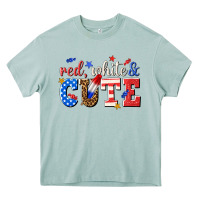 Arona red white and cute billie wilder Heavy Core Tee - texasbilliewilder
