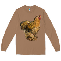 Toasted Coconut Cochin Chicken Long Sleeve Tee - LillyAllenDesigns