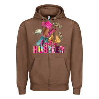 Chestnut lady hustler afro high heels Zipper Hoodie - NancyCooperArtShop