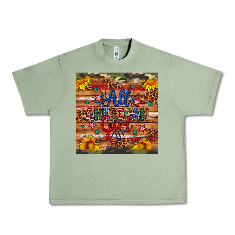 All American Girl Urban Heavy Tee by Artiststas | Teevron