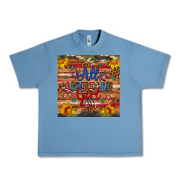 Pebble Blue all american girl Urban Heavy Tee - Artiststas