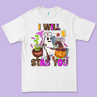 I Will Stab You Nurse Premium Tee Designed By Adodesignshop
