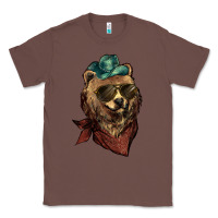 Chestnut bear cowboy Classic Tee - NancyCooperArtShop