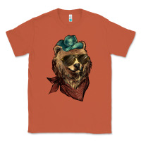 Copper bear cowboy Classic Tee - NancyCooperArtShop
