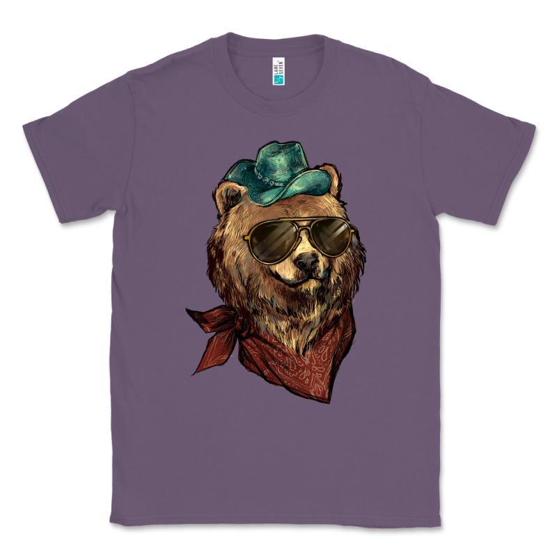 Bear Cowboy Classic Tee by NancyCooperArtShop | Teevron