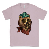 Lilac bear cowboy Classic Tee - NancyCooperArtShop