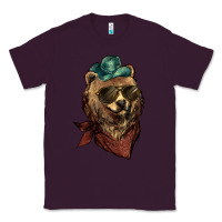 Plum bear cowboy Classic Tee - NancyCooperArtShop