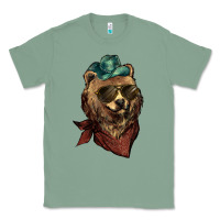 Sage bear cowboy Classic Tee - NancyCooperArtShop