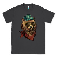 Smoke bear cowboy Classic Tee - NancyCooperArtShop