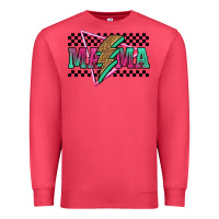 Cardinal mama techno lightning bolt Premium Sweatshirt - Jasminsmagicworld