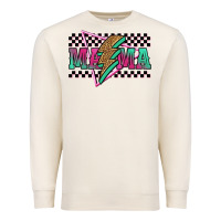 Sandshell mama techno lightning bolt Premium Sweatshirt - Jasminsmagicworld