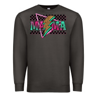 Smoke mama techno lightning bolt Premium Sweatshirt - Jasminsmagicworld