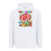 White too many tabs Heavyweight Hoodie - Artiststas