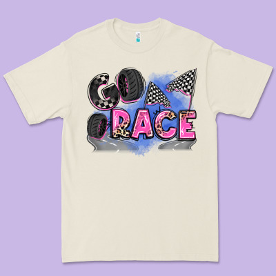 Go Race Premium Tee Designed By Zillion Design Studio