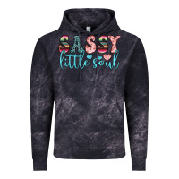 Cloud Black sassy little soul Vintage Hoodie - JahusDesignShop