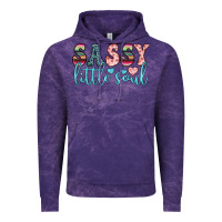 Cloud Purple sassy little soul Vintage Hoodie - JahusDesignShop