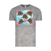 Cloud Rock dinosaur stegosaurus Vintage Tee - Artiststas