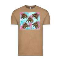 Vintage Coffee dinosaur stegosaurus Vintage Tee - Artiststas