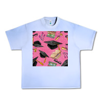 Grape Ice pink glitter graduation seamless pattern Urban Heavy Tee - BundleAndBundleShop
