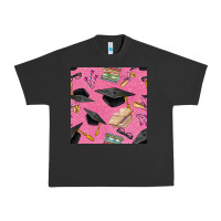 Pigment Black pink glitter graduation seamless pattern Urban Heavy Tee - BundleAndBundleShop