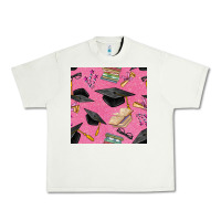 Pistachio pink glitter graduation seamless pattern Urban Heavy Tee - BundleAndBundleShop