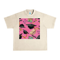 Sandshell pink glitter graduation seamless pattern Urban Heavy Tee - BundleAndBundleShop