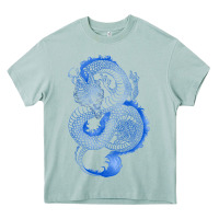 Arona blue dragon Heavy Core Tee - RanaPortraitStore
