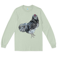 Matcha Ameraucana Rooster Long Sleeve Tee - LillyAllenDesigns