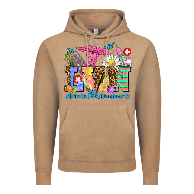 Easter Lvn Licensed Vocational Nurse Vintage Hoodie by AdoDesignShop | Teevron