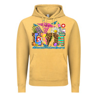 Vintage Mustard easter lvn licensed vocational nurse Vintage Hoodie - AdoDesignShop