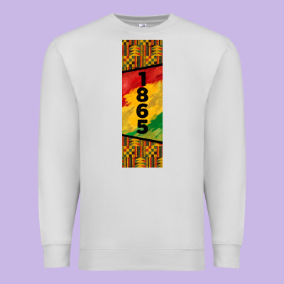 Juneteenth Pen Wrap Premium Sweatshirt Designed By Barkaloodesign