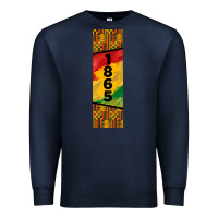 Navy juneteenth pen wrap Premium Sweatshirt - BarkalooDesign