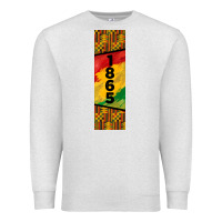 Oatmeal Heather juneteenth pen wrap Premium Sweatshirt - BarkalooDesign