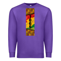 Purple juneteenth pen wrap Premium Sweatshirt - BarkalooDesign