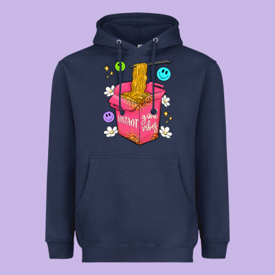 Instant Good Vibes Heavyweight Hoodie Designed By Artiststas