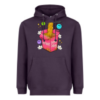 Plum instant good vibes Heavyweight Hoodie - Artiststas