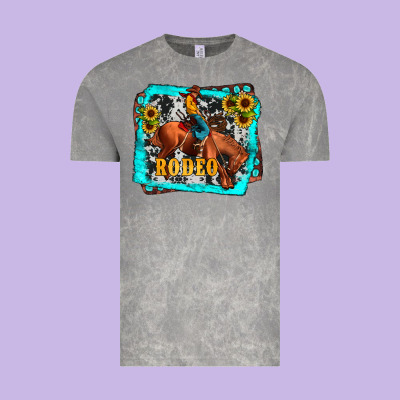 Western Rodeo Vintage Tee Designed By Jahusdesignshop