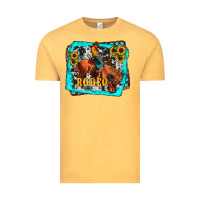 Vintage Mustard western rodeo Vintage Tee - JahusDesignShop