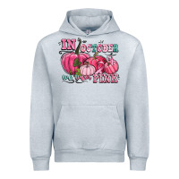 Heather Grey in october we wear pink Urban Hoodie - CowGirlArtShop