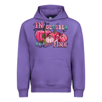 Tulip in october we wear pink Urban Hoodie - CowGirlArtShop