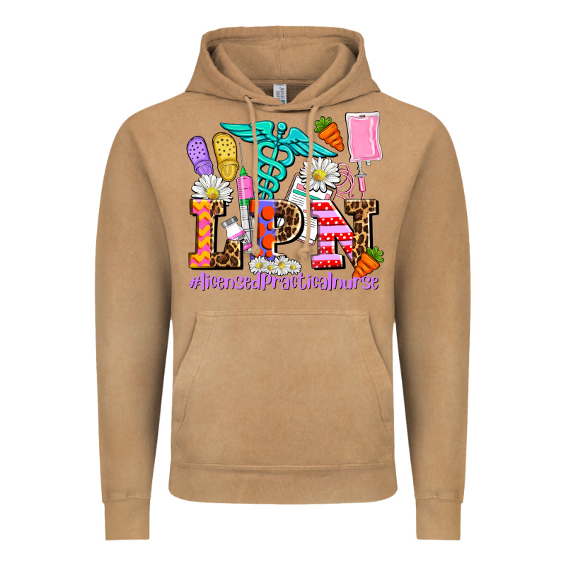 Easter Lpn Licensed Practical Nurse Vintage Hoodie by AdoDesignShop | Teevron
